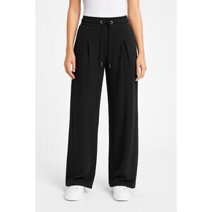 Kensie Performance Black Wide Leg Jogger Yoga Pants Women’s Size S NWT